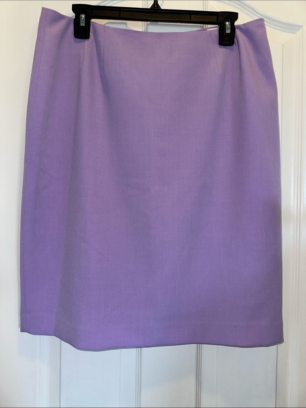 Classic Lilac Pencil Skirt - Women's